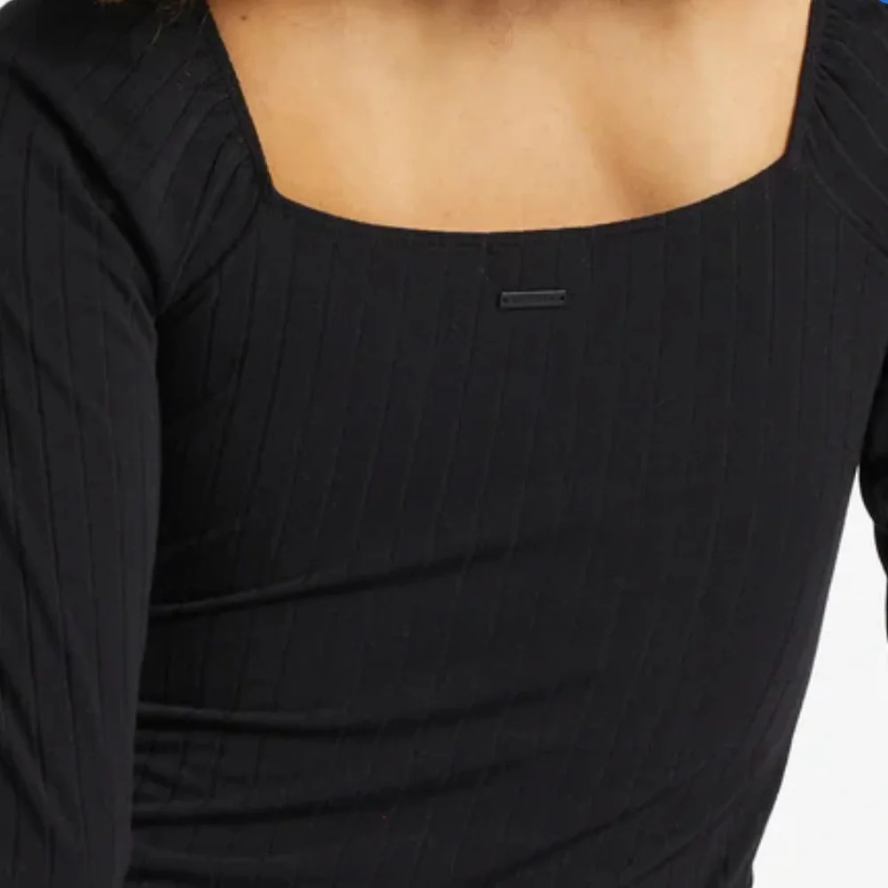 NWOT BILLABONG Women's Stretch FIll it All Mini Dress Size Medium Black … - Picture 2 of 9